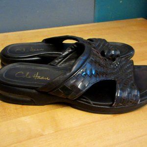 Cole Haan Brown Sandal Slide Size 9B Women